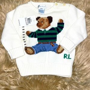 Brand New Ralph Lauren Polo Sweater for a 9 month old boy!!!